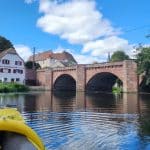 la maison vue de la Sarre
